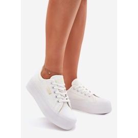 Dámské tenisky na platformě Lee Cooper LCW-25-31-3450L White bílý 1