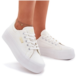 Dámské tenisky na platformě Lee Cooper LCW-25-31-3450L White bílý 11