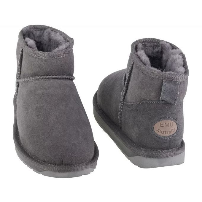Emu Australia Stinger Micro W10937-Char boty šedá 2