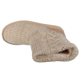 Emu Australia Boty, Emu pantofle Austrálie Bartle W13142-Maca béžový 3