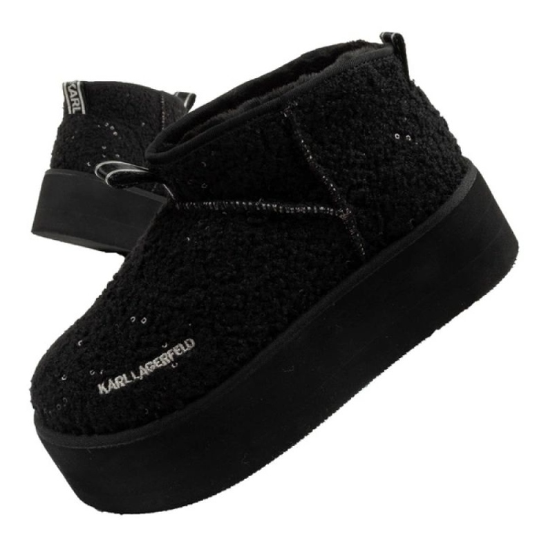 Boty, Snow Boots Karl Lagerfeld Thermo KL48522WW0S černá 1