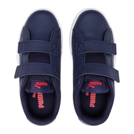 Puma Rickie Classic V PS 394253 01 Shoty modrý 1 Puma Rickie Classic V PS 394253 01 Shoty modrý 1