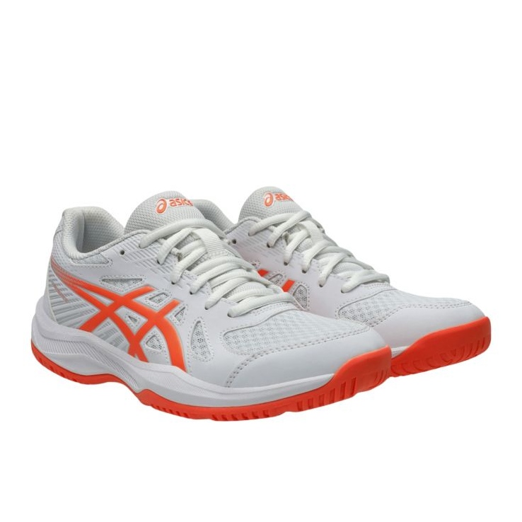 Asics Upcurt 6 1072A107 102 Volejbalové boty bílý 1