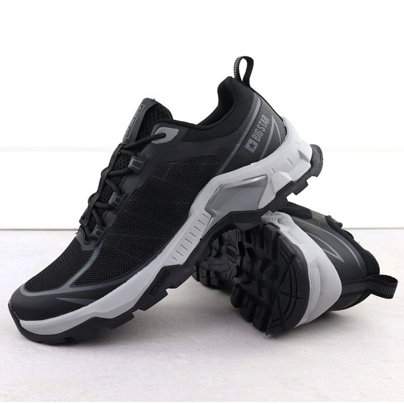 Big Star Pánská sportovní bota velká hvězda RR174012 černá 1