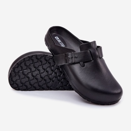 Big Star Pánské ucpávky pěny flip -flops s velkou hvězdou RR174A022 černá spona černý 2