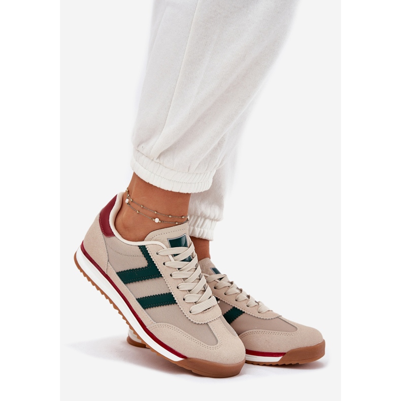 Tenisky nízkých žen temné požehnání béžový 1