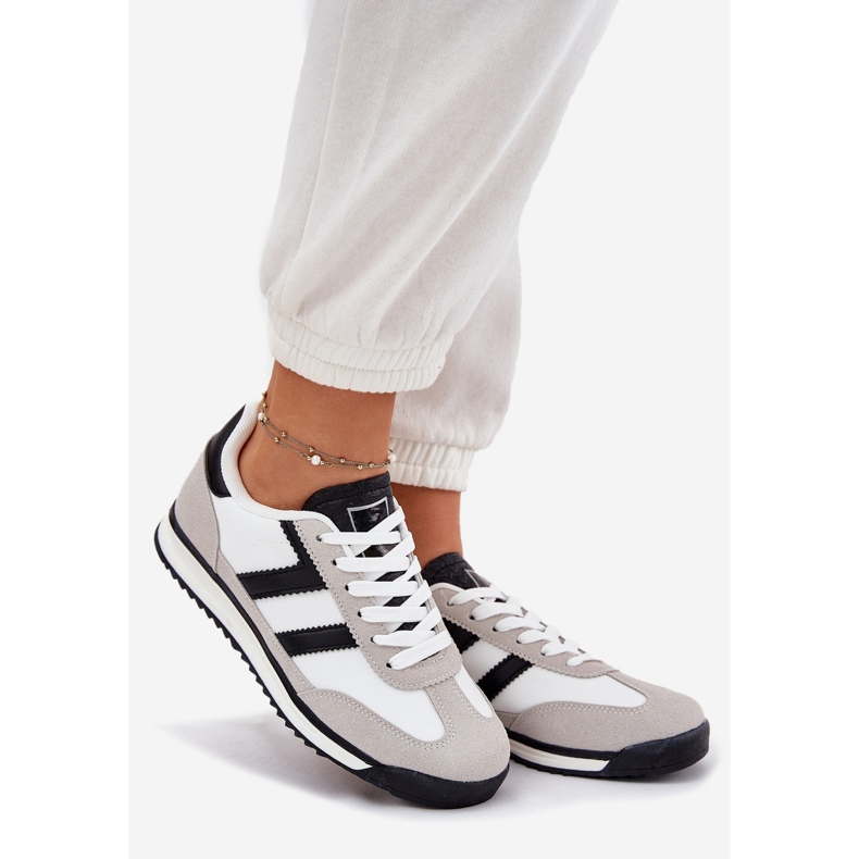 Bílé tenisky nízkých žen bílý 1 Bílé tenisky nízkých žen bílý 1