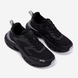 Big Star Pánské sportovní boty na velké hvězdě RR174022 Hi-Polish Platform Black System černý 2