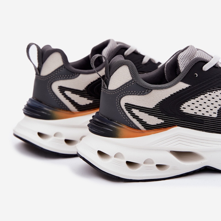 Big Star Pánské sportovní boty na velké hvězdě RR174023 Hi-Polish System Platform šedá 2 Big Star Pánské sportovní boty na velké hvězdě RR174023 Hi-Polish System Platform šedá 2