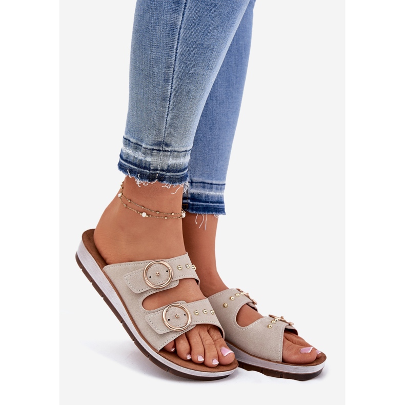 Pohodlné ženské inblu CP000054 BEIGE béžový 1