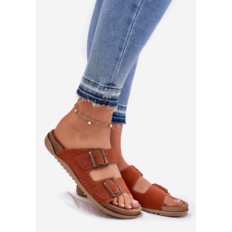 Dámské profylaktické žabky inblu AA000068 Orange oranžový 1 Dámské profylaktické žabky inblu AA000068 Orange oranžový 1