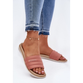 Dámské inblu SF000003 Flip Flops Pink růžový 2 Dámské inblu SF000003 Flip Flops Pink růžový 2