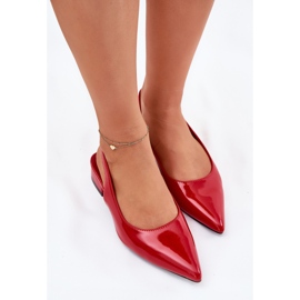 Red Ballerinas Red červené 5