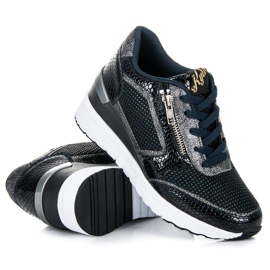 Kylie Sportovní obuv na klínku námořnická modrá 2