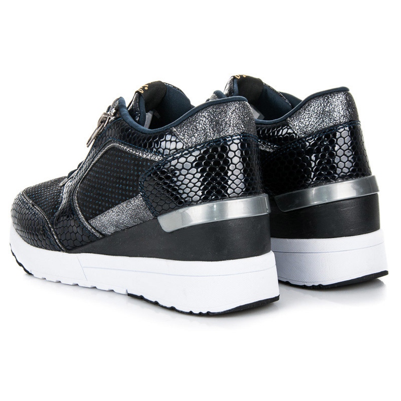 Kylie Sportovní obuv na klínku námořnická modrá 1