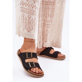 Inblu AA000068 Preventivní žabky černý 2