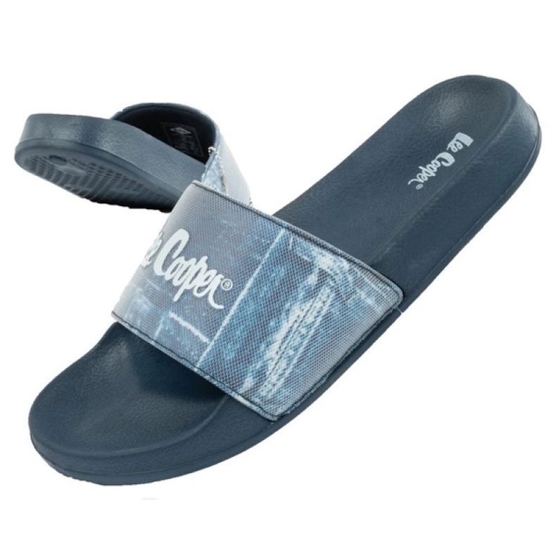 Lee Cooper LCW-25-42-3544m Blue Flip Flip Flops modrý 1