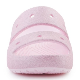 Crocs Classic Glitter Sandal V2 209705-6W růžový 1