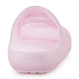 Crocs Classic Glitter Sandal V2 209705-6W růžový 3