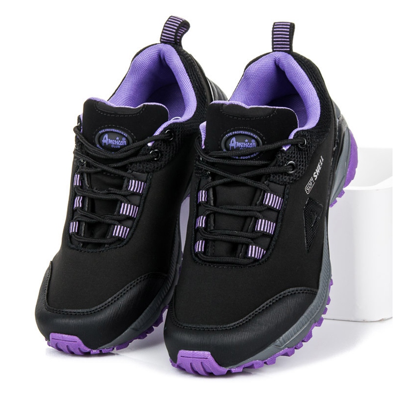 American Club Sportovní softshellová obuv černá 1