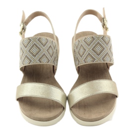 Dámské sandály Caprice 28604 béžový 4