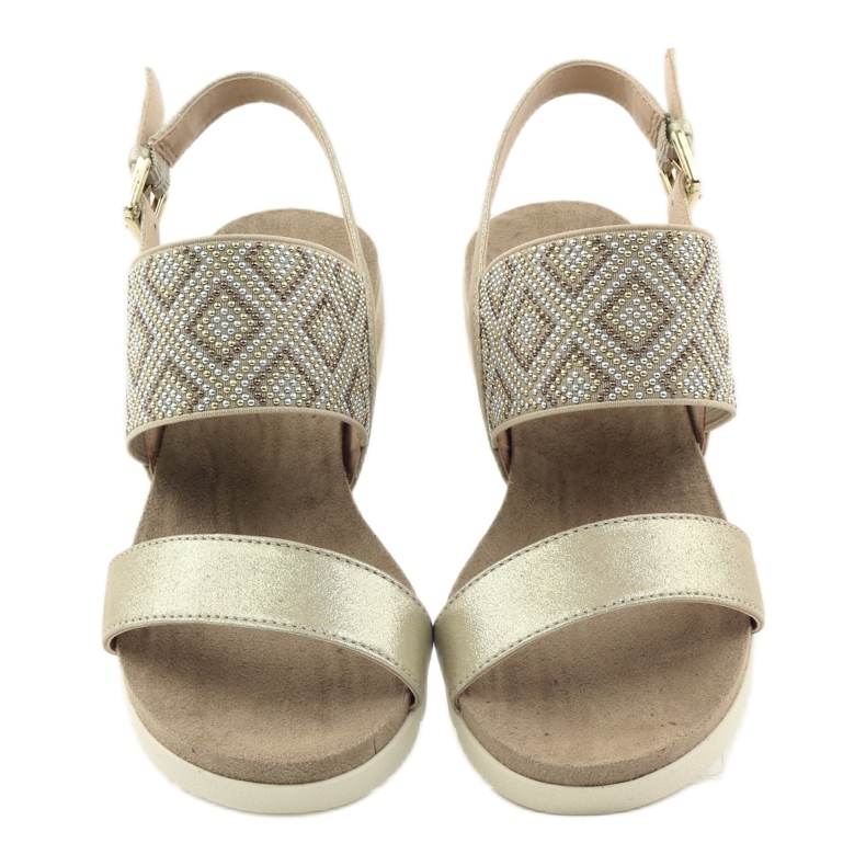 Dámské sandály Caprice 28604 béžový 4