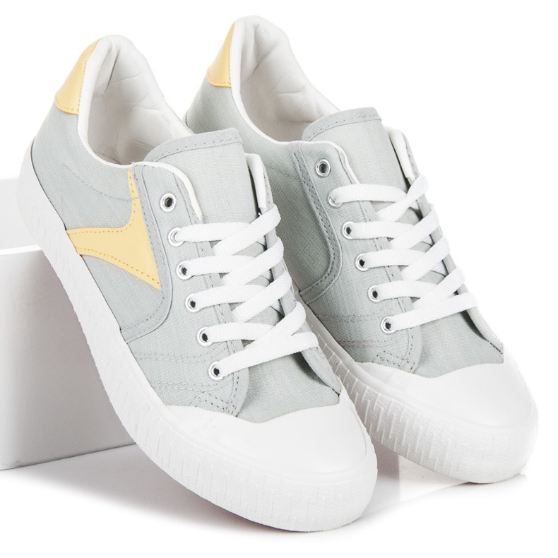 Kylie Šedé tenisky šedá 1