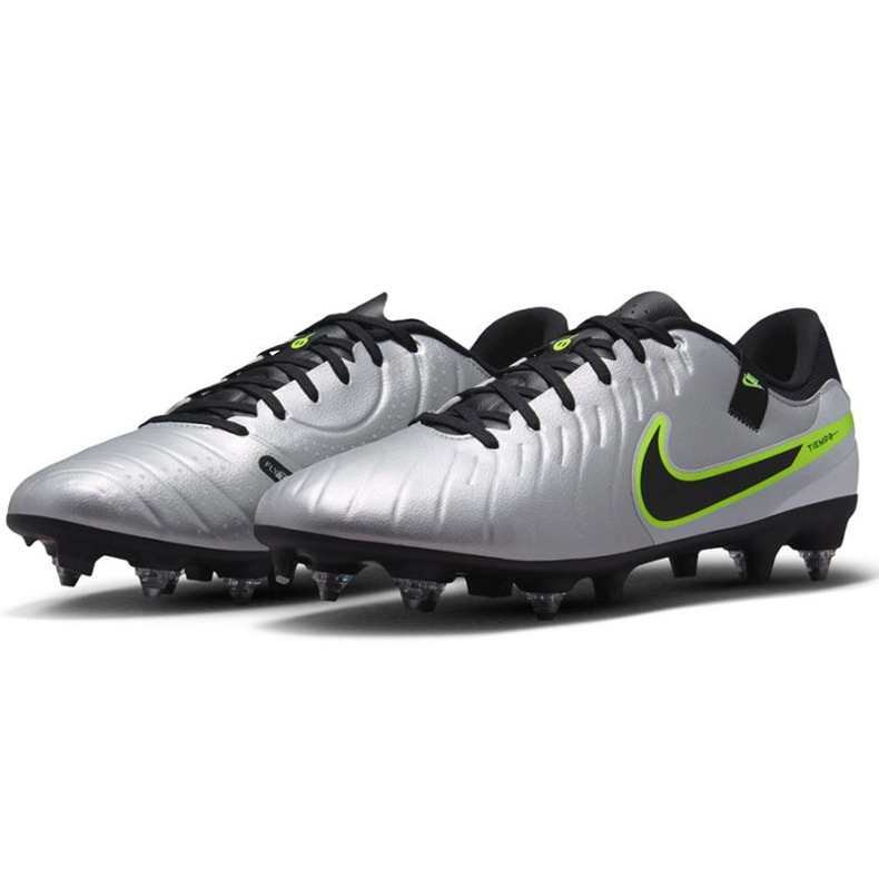 Nike Tiempo Legend 10 Academy Sg-Pro AC DV4338-001 Shoty stříbro 1