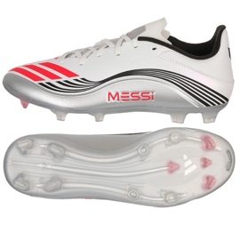 Adidas F50 Messi League FG/MG JP7446 Fotbalové boty bílý 1