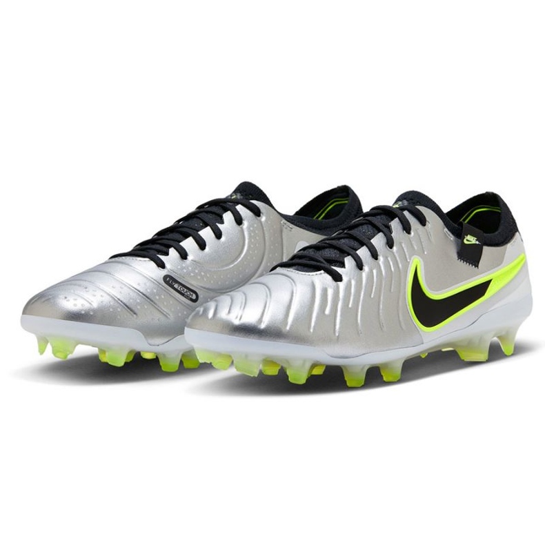 Puma Nike Tiempo Legend 10 Elite FG DV4328-001 Fotbalové boty stříbro 2