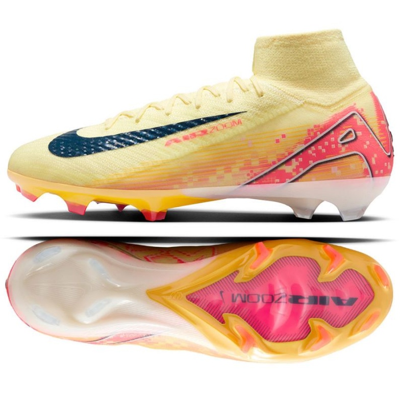 Nike Zoom Mercurial Superfly 10 Elite KM FG FQ8692-800 Fotbalové boty pomerančový 1
