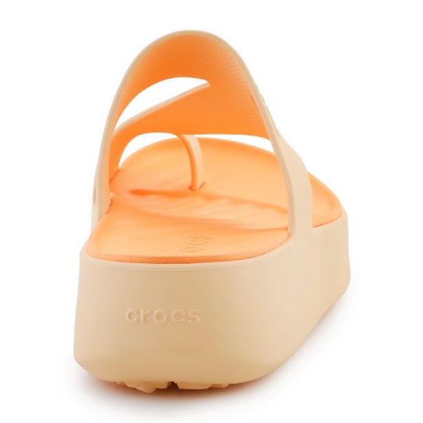 Flip-Flops Crocs Getway Platform Toe Loop 210834-78Z oranžový 2