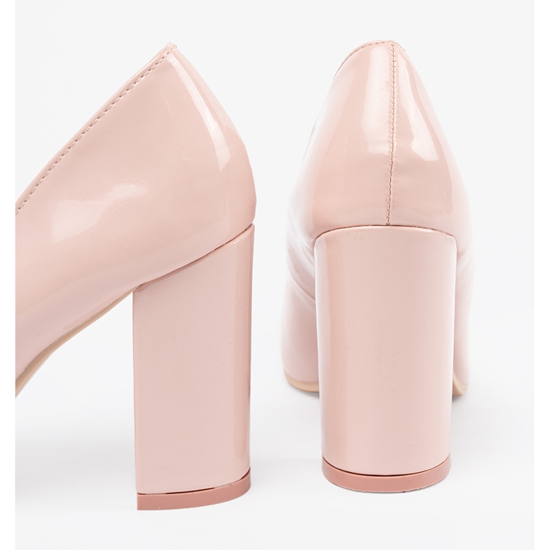 Seastar Růžové lakované lodičky růžový 1