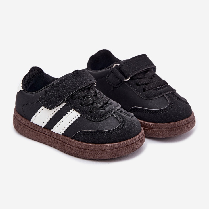 Sportovní bota černé dětské tenisky černý 1