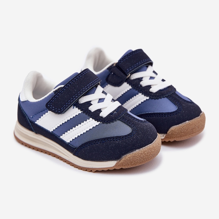 Dětské tenisky námořnictvo modré sportovní boty modrý 1