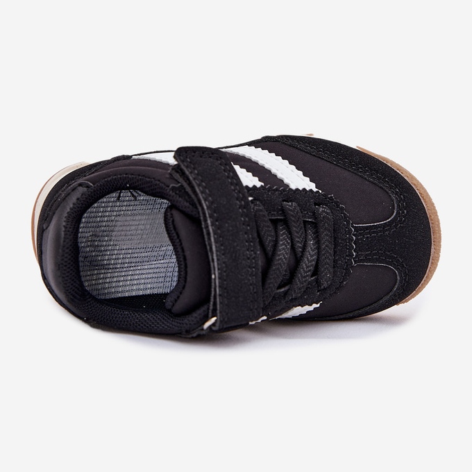 Černá sportovní bota na suchý zip černý 2