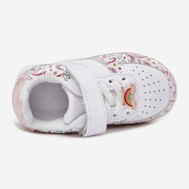 Dětské tenisky sportovní boty Unicorn White bílý 2 Dětské tenisky sportovní boty Unicorn White bílý 2