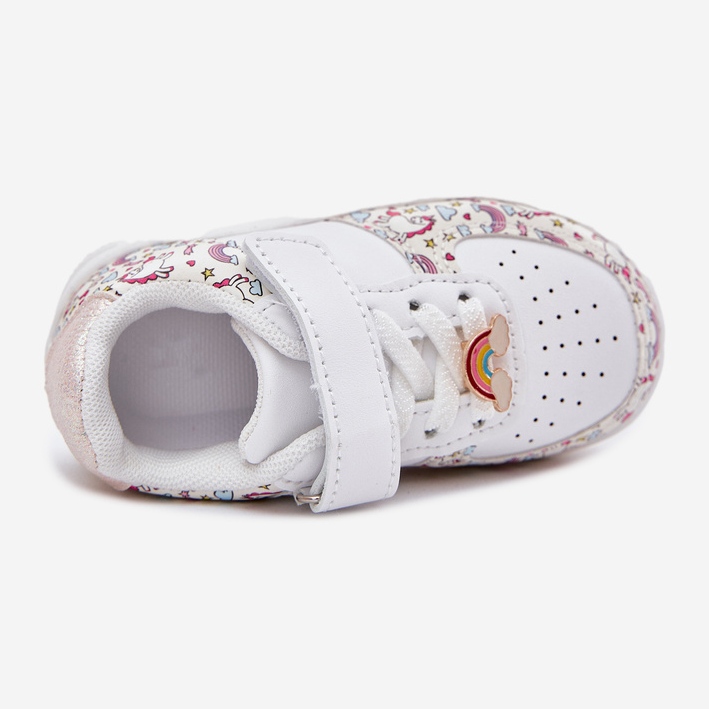 Dětské tenisky sportovní boty Unicorn White bílý 2 Dětské tenisky sportovní boty Unicorn White bílý 2