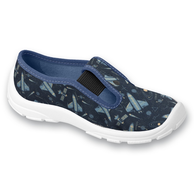 Aplikace letadel Befado Boys Stippers 975x199 modrý 1