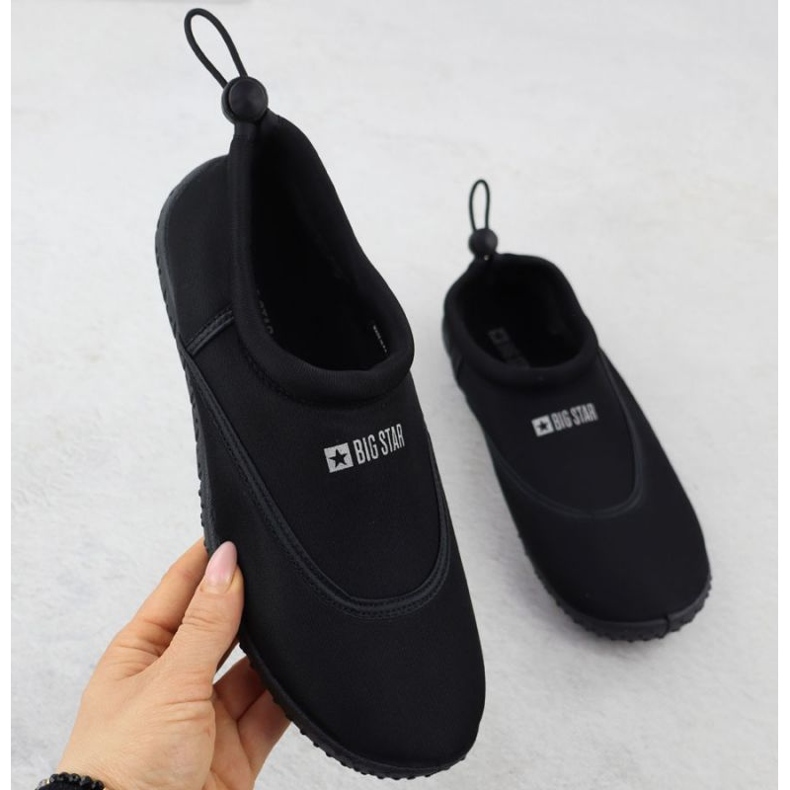 Big Star Velká hvězda NN274A801 Vodní boty černá černá 1