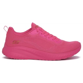 Skechers Bobs Squad Chaos-Cool Rytms 117216-ncor boty růžový 3