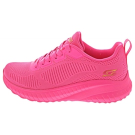 Skechers Bobs Squad Chaos-Cool Rytms 117216-ncor boty růžový 4