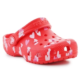 Crocs Classic Vday Clog T 209755-6ZR žabky červené 5