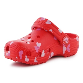 Crocs Classic Vday Clog T 209755-6ZR žabky červené 7