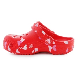Crocs Classic Vday Clog T 209755-6ZR žabky červené 8