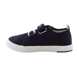 American Club Americké tenisky sneakers kožená stélka námořnická modř modrý 2