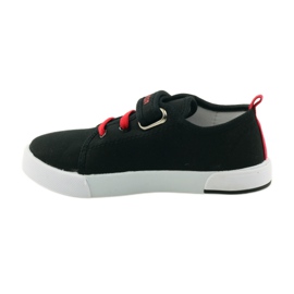 American Club Americké tenisky sneakers kožená stélka červený černý 2