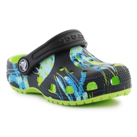 Crocs Classic Meta Scape ucpávání t 208456-3uf žabky černá 5