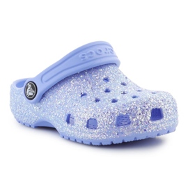 Crocs Classic Glitter Clog T 206992-5Q6 Claps modrý 5