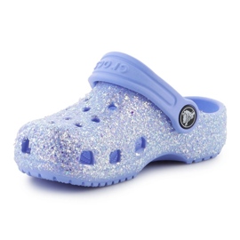 Crocs Classic Glitter Clog T 206992-5Q6 Claps modrý 7
